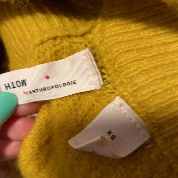 Anthropology MOTH pullover alpaca wool sweater - Picture 5 of 5